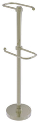 Free Standing Two Roll Toilet Tissue Stand, Polished Nickel