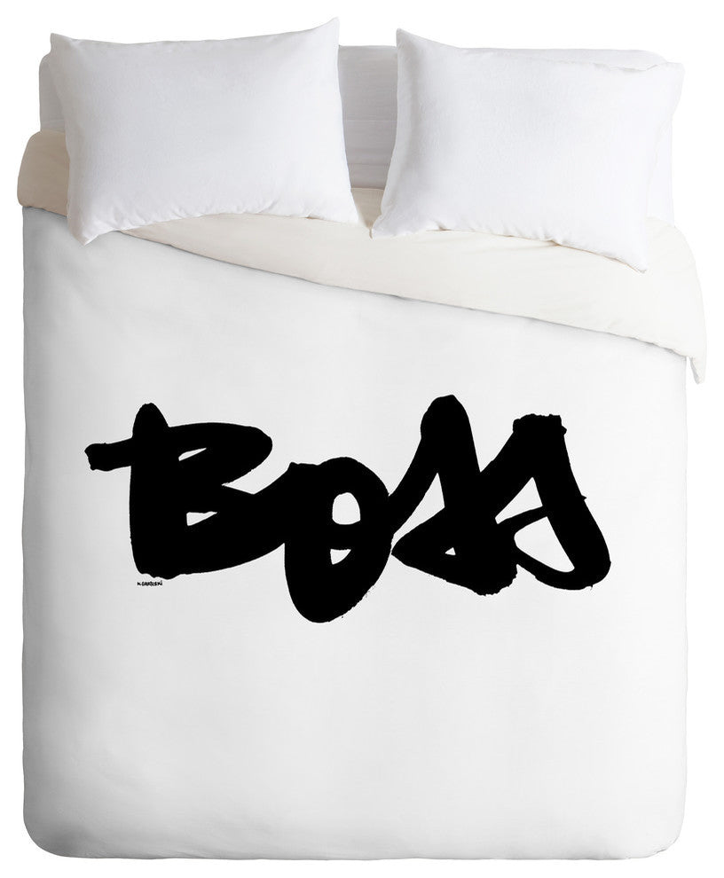 Deny Designs Kal Barteski Boss Duvet Cover - Lightweight