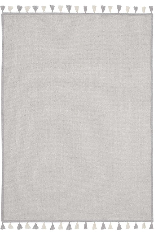 Nourison Otto Light Gray Area Rug, 5'x7'6"