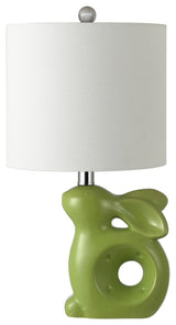 Safavieh Ruby Rabbit Lamp Green