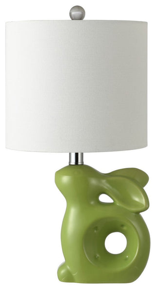 Safavieh Ruby Rabbit Lamp Green