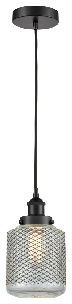 Innovations 616-1PH-BK-G262-LED 1-Light Mini Pendant, Matte Black
