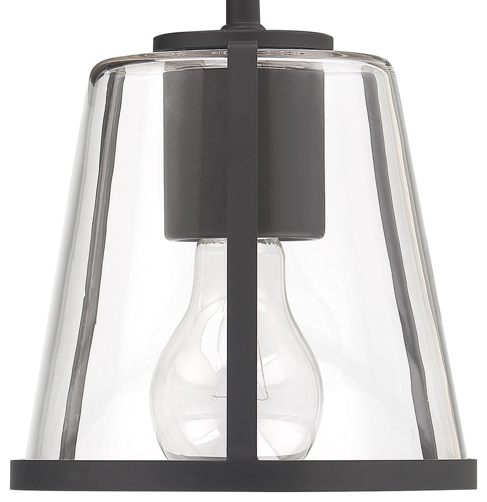 Fulton 1-Light Black Bathroom Vanity