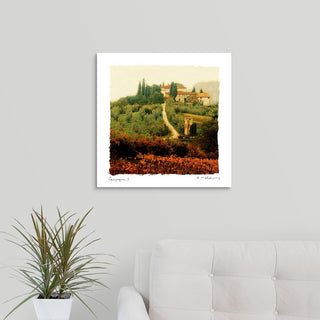 Campagna I Wrapped Canvas Art Print, 20"x20"x1.5"