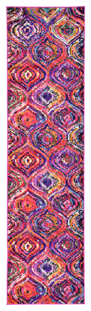 Rug Unique Loom Estrella Multi Runner 2' 7 x 10' 0