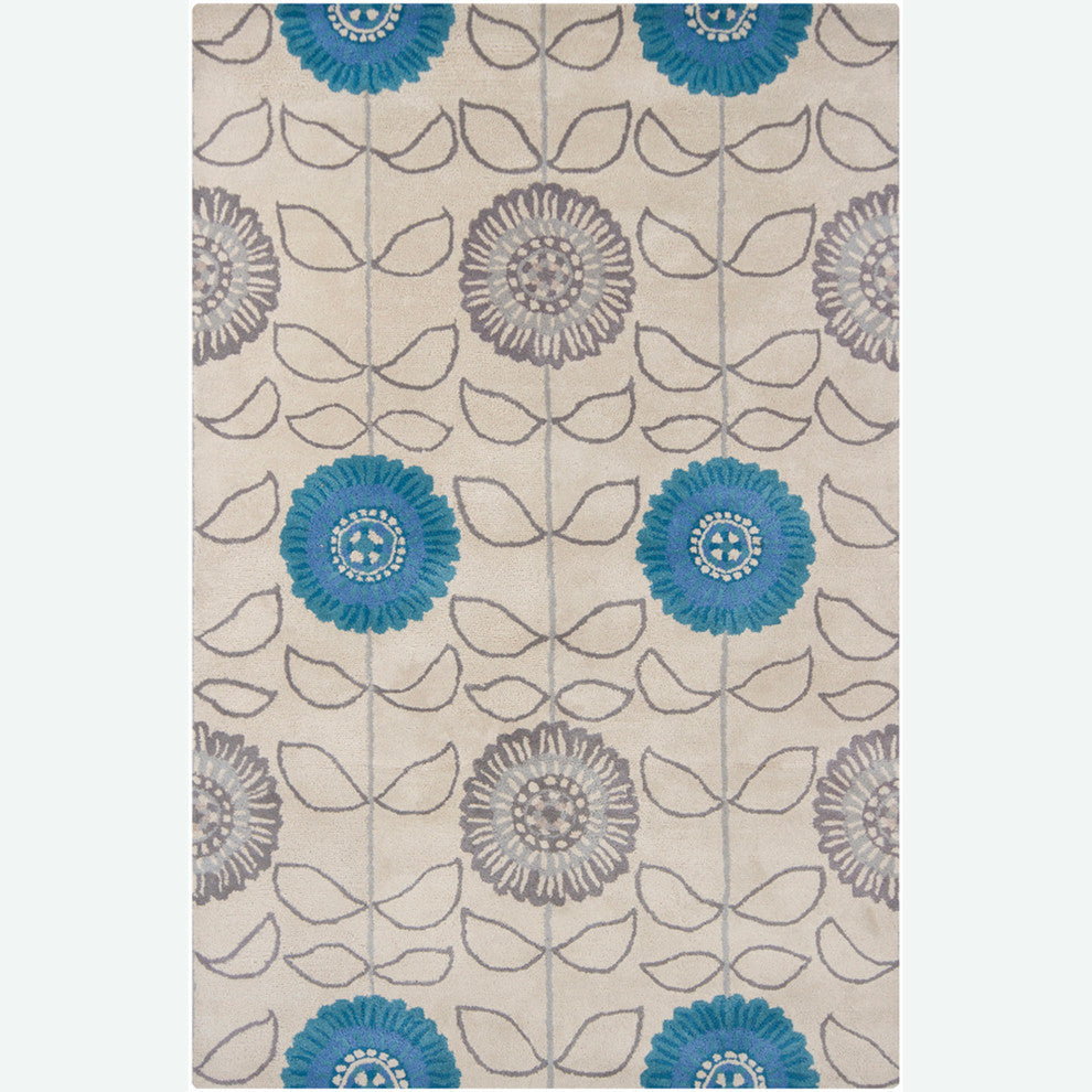 Int Transitional Area Rug, 5'x7'6"