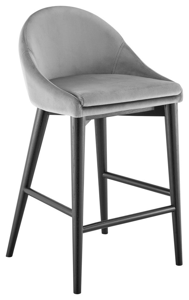 Baruch Counter Stool, Gray