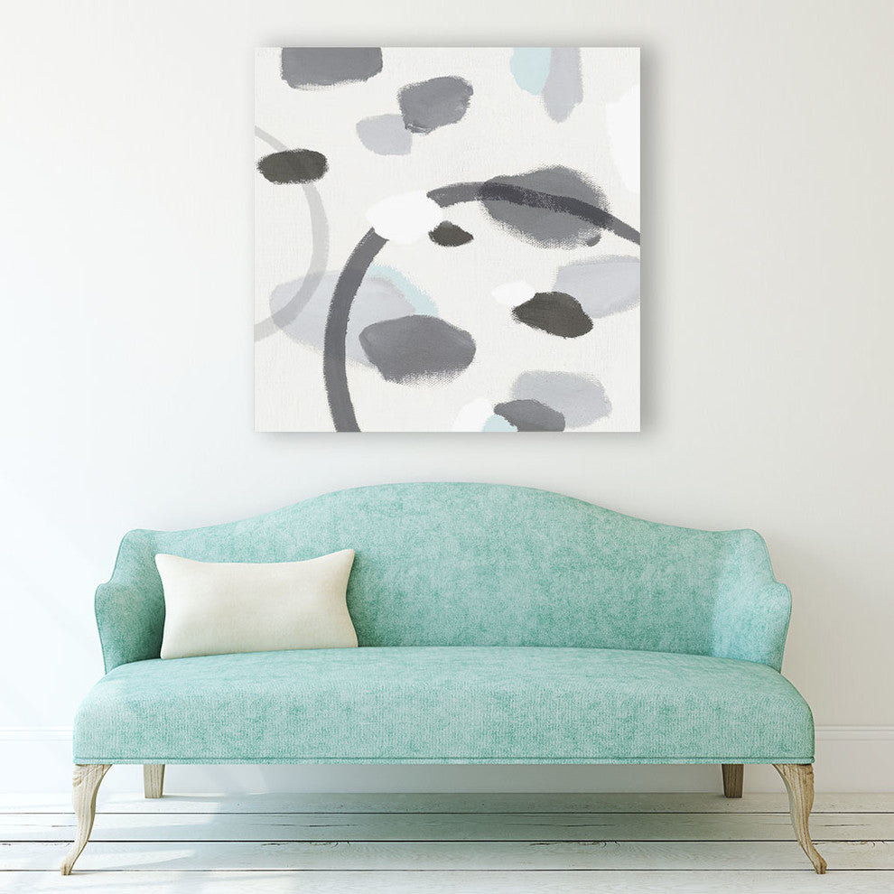 "Grey II" Museum Mounted Canvas Print, 20"x20"