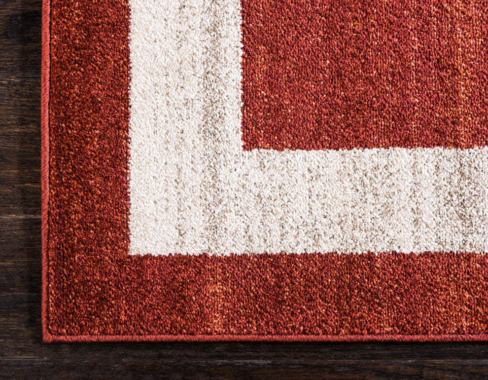 Unique Loom Terracotta Del Mar Maria 3' 3 x 5' 3 Area Rug