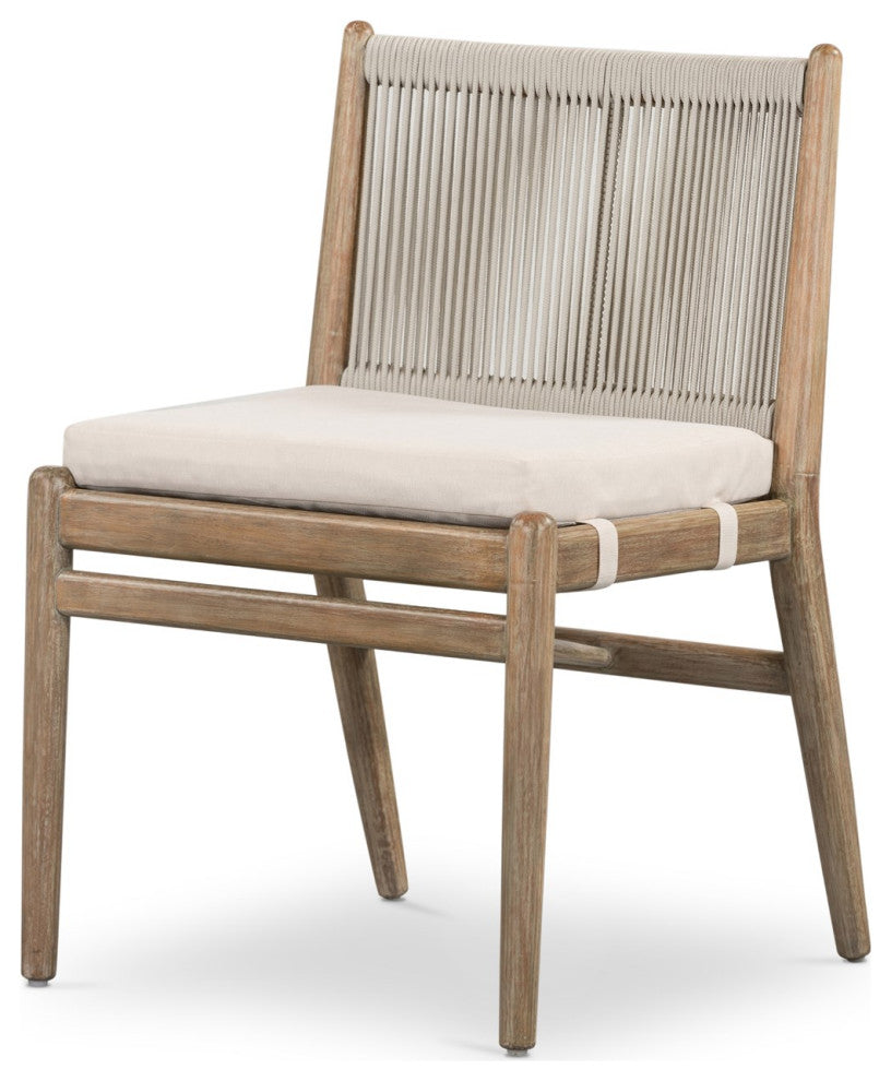 Rosen Outdoor Dining Chair-Natural Eucal