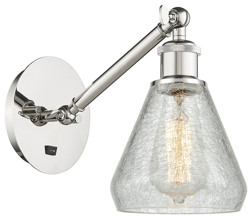 Innovations 317-1W-PN-G275-LED 1-Light Sconce, Polished Nickel