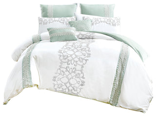 Chaela 7PC COMFORTER SET, Queen
