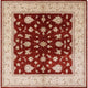 Ahgly Company Indoor Square Mid-Century Modern Area Rugs, 3' Square