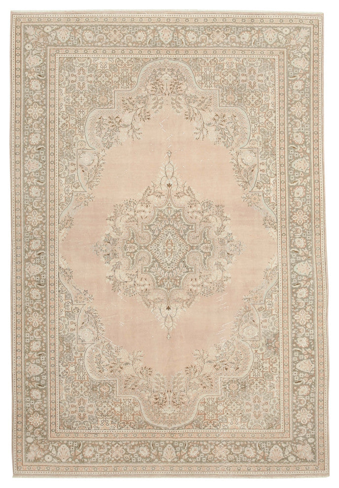 Rug N Carpet - Handwoven Anatolian 6' 9'' x 10' 0'' Antique Area Rug