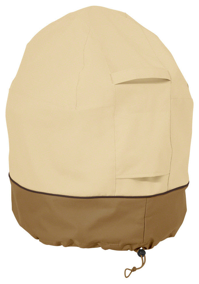 Mini Kamado Ceramic Grill Cover, Heavy-Duty Weather Resistant Fabric