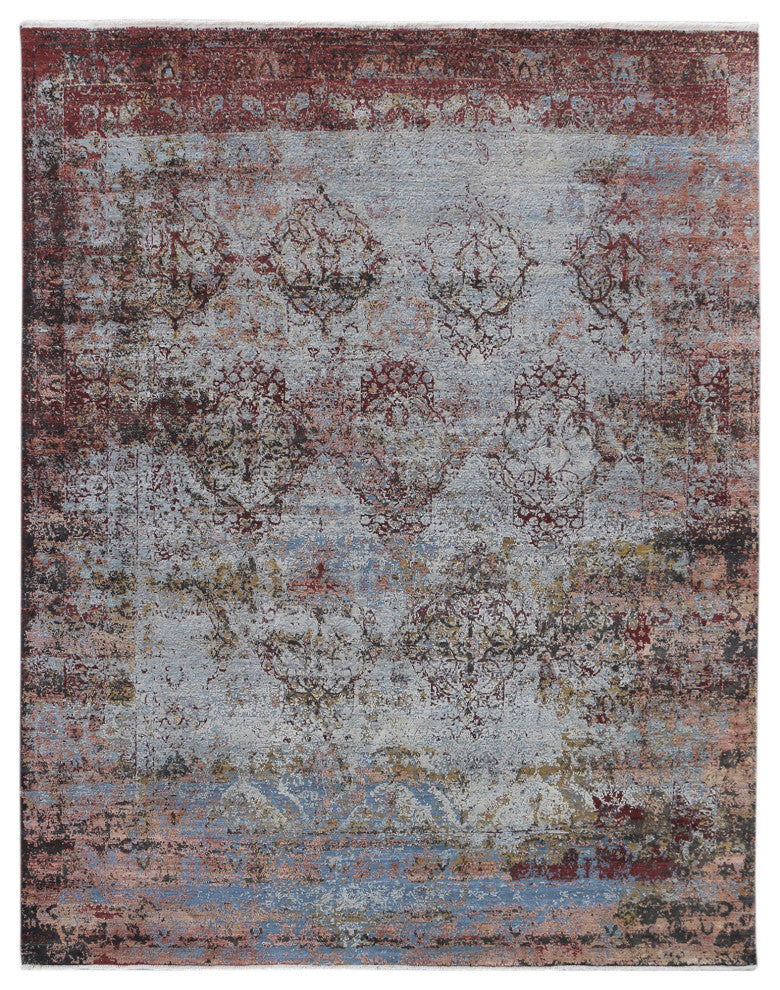 Zenith Area Rug, Multicolored, 8' x 10', Medallion