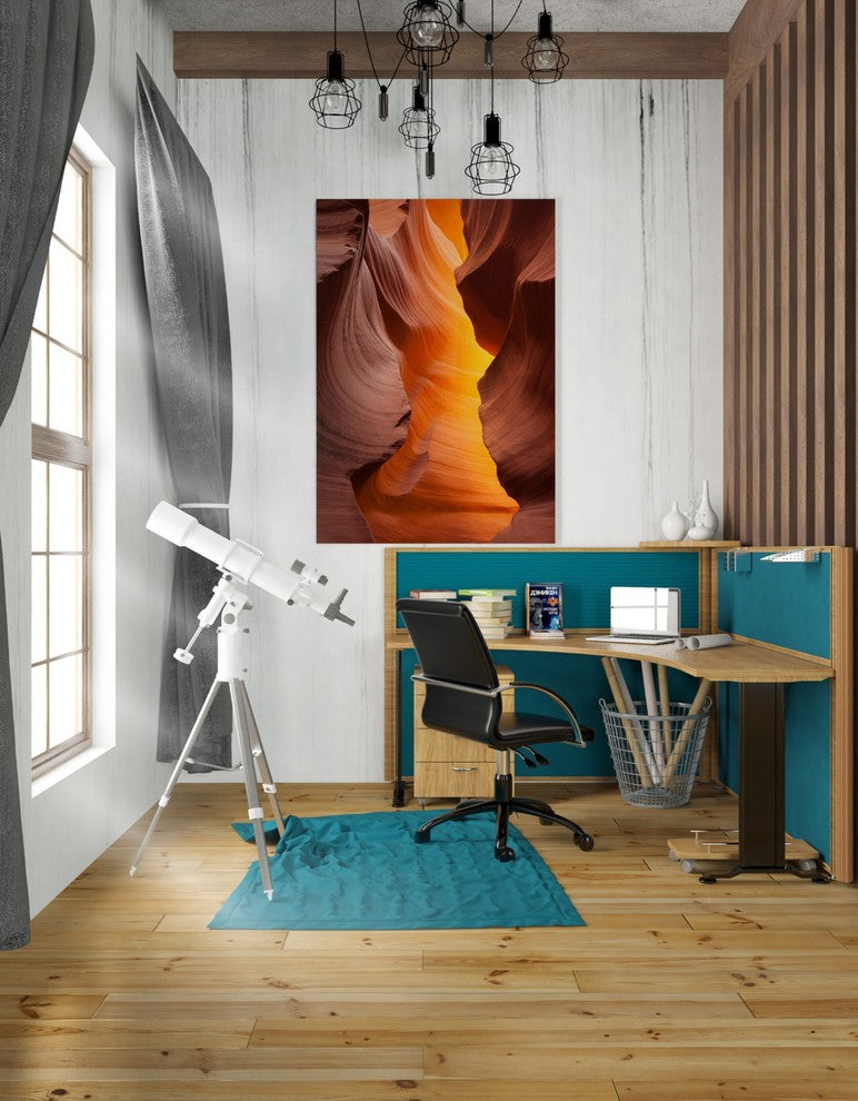Epic Graffiti "The Burning" by Darren White, Giclee Canvas Wall Art, 26"x40"
