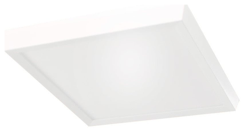 Argo 7" LED Square Flush Mount 3000K, White