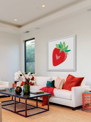 "Strawberry" Framed Print by Molly Rosner