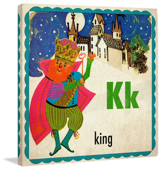 "King" Painting Print on Canvas by Curtis
