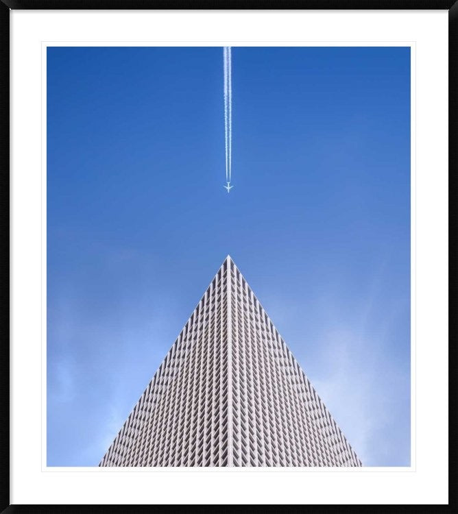 "Up And Down" Framed Digital Print by Nadav Jonas, 39x44"