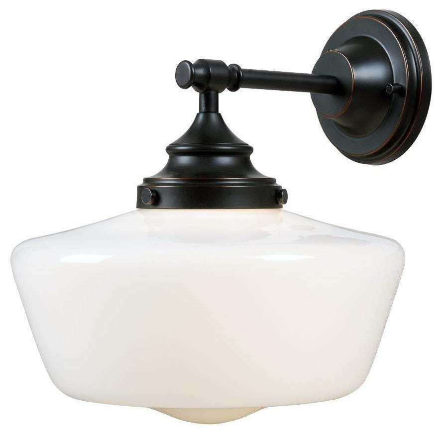 Kenroy 93659ORB 1-Light Wall Sconce, Cambridge