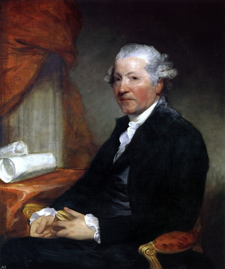 Gilbert Stuart Sir Joshua Reynolds, 20"x25" Wall Decal Print