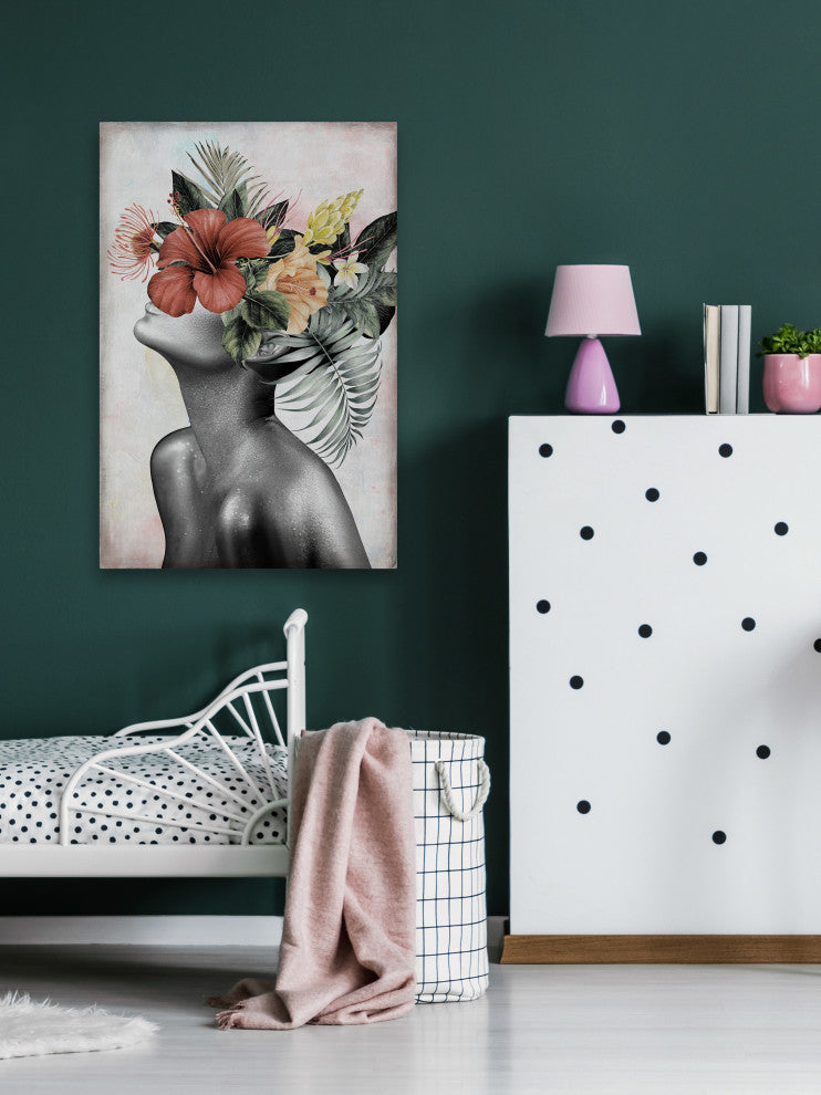 "Comfy" Painting Print on Wrapped Canvas, 24x36