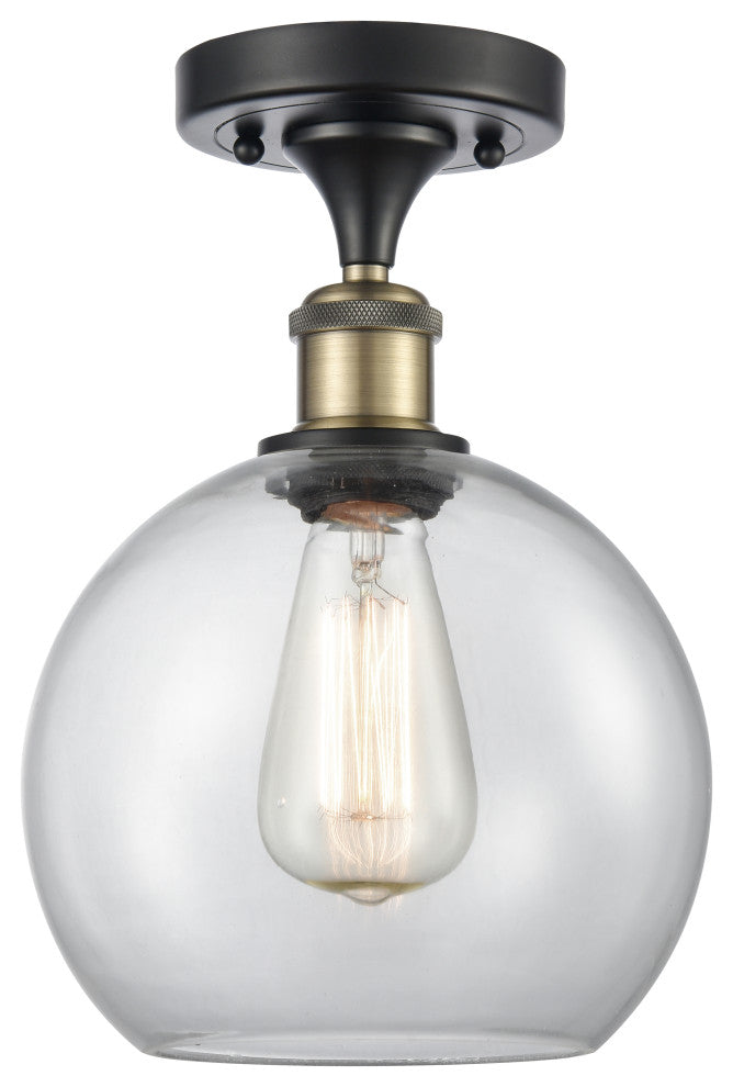 Innovations Lighting 516-1C-BAB-G122-8-LED 1 Light 8" Semi-Flush Mount