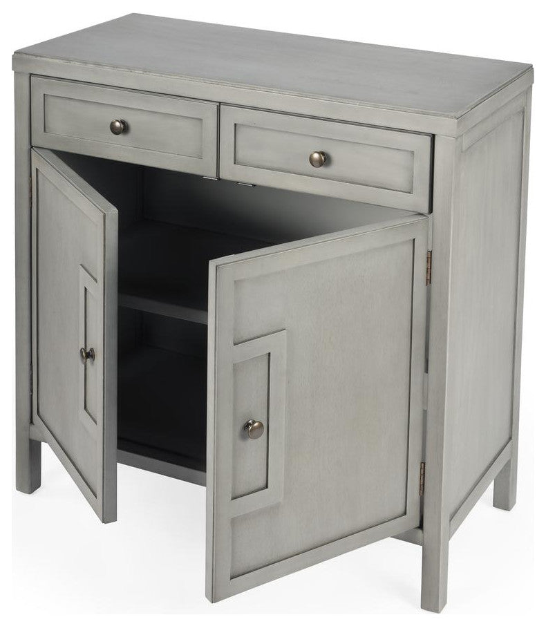 Butler Imperial Gray Console Cabinet