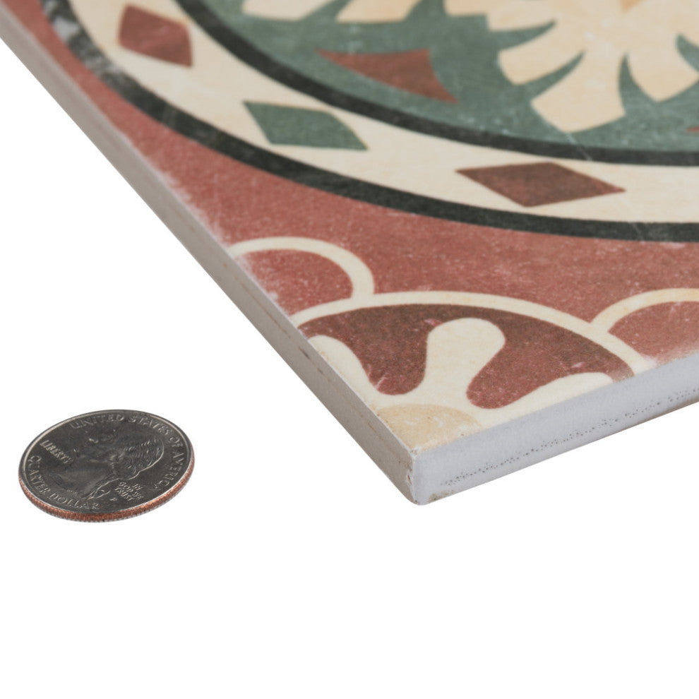 Habana Rosso Porcelain Floor and Wall Tile