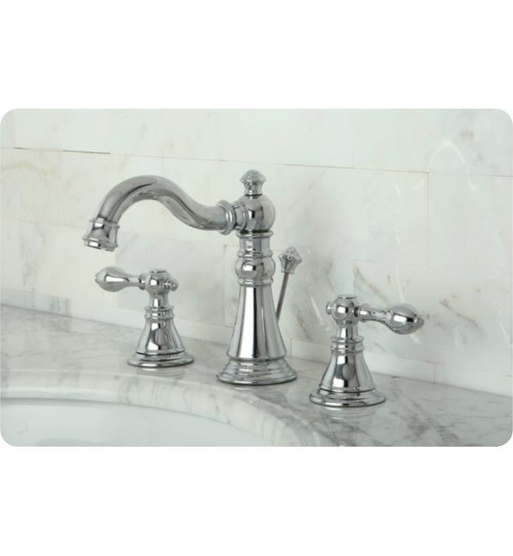 Two Handle 8" Widespread Lavatory Faucet with Retail Pop-up FS1975ACL