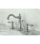 Two Handle 8" Widespread Lavatory Faucet with Retail Pop-up FS1975ACL