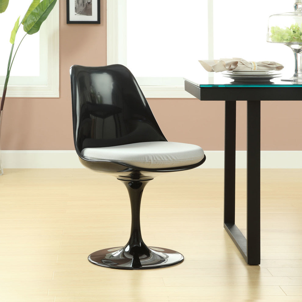 Modern Contemporary Kitchen Dining Side Chair White