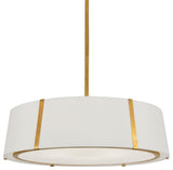 Crystorama Lighting Group FUL-907 Fulton 6 Light 24\"W Chandelier - Antique Gold