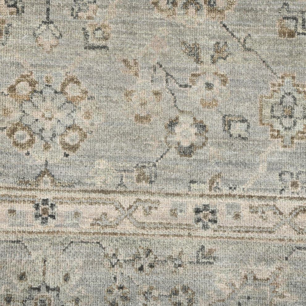 Nuit Arabe Lodi Area Rug Ice Blue, 2' X 3'