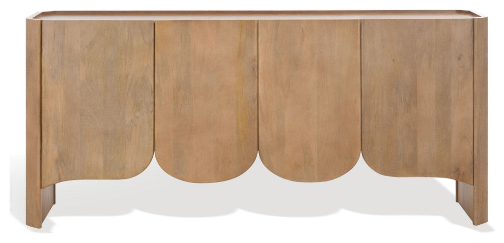 Safavieh Couture Howie 4 Door Wood Sideboard, Natural