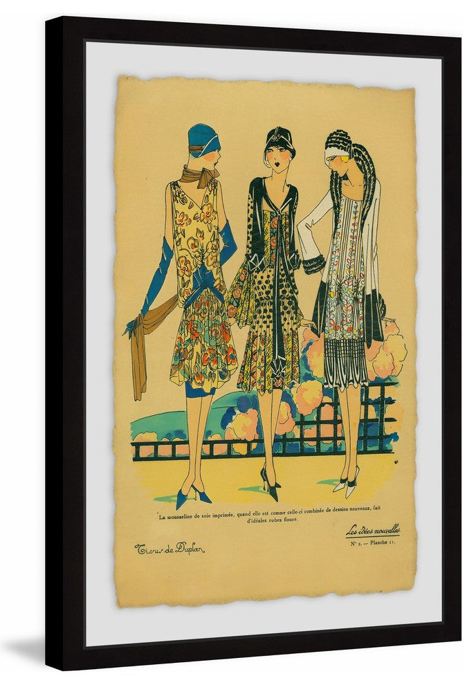 "Fashion Explosion" Framed Painting Print, 16"x24"