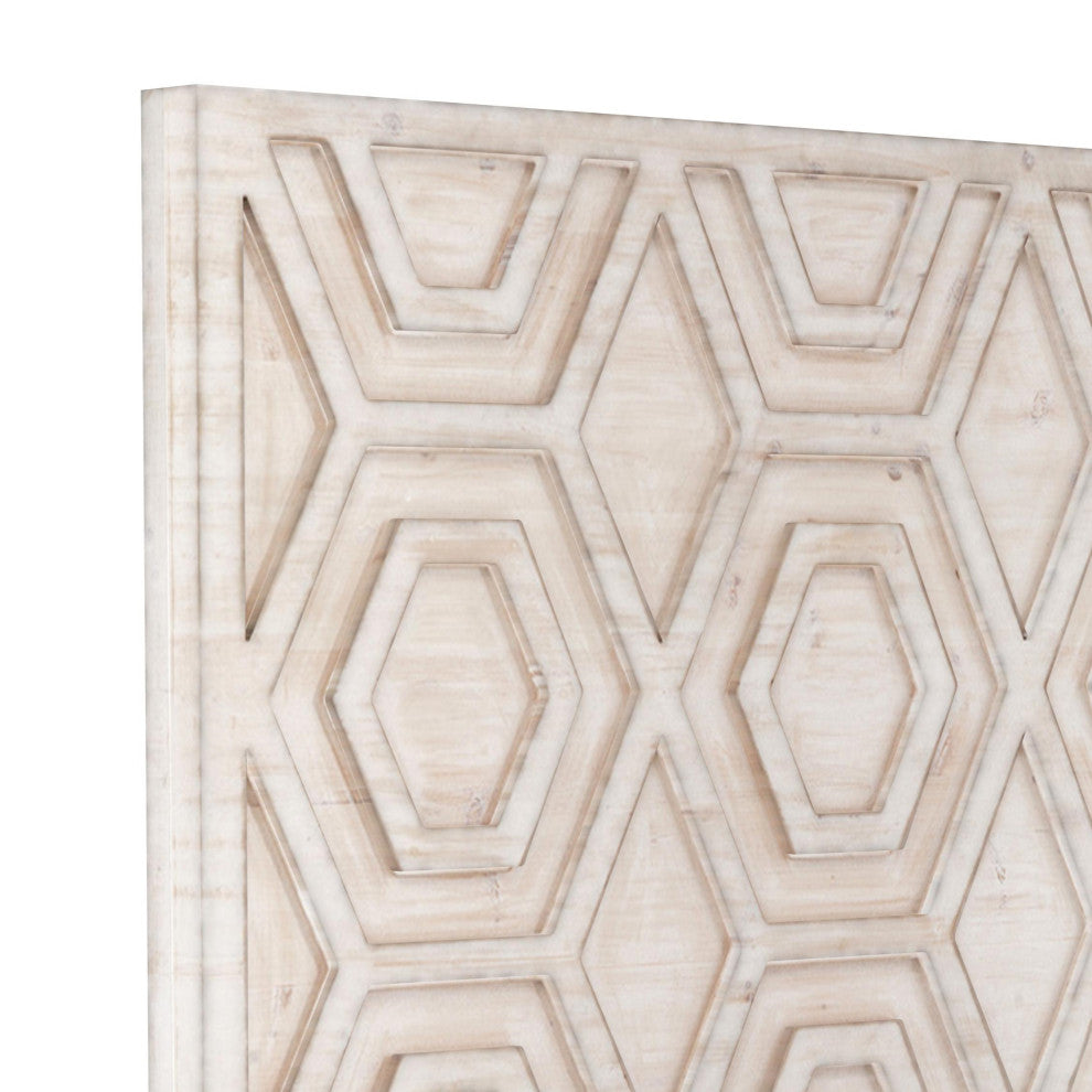 Geometric Wall Art - White