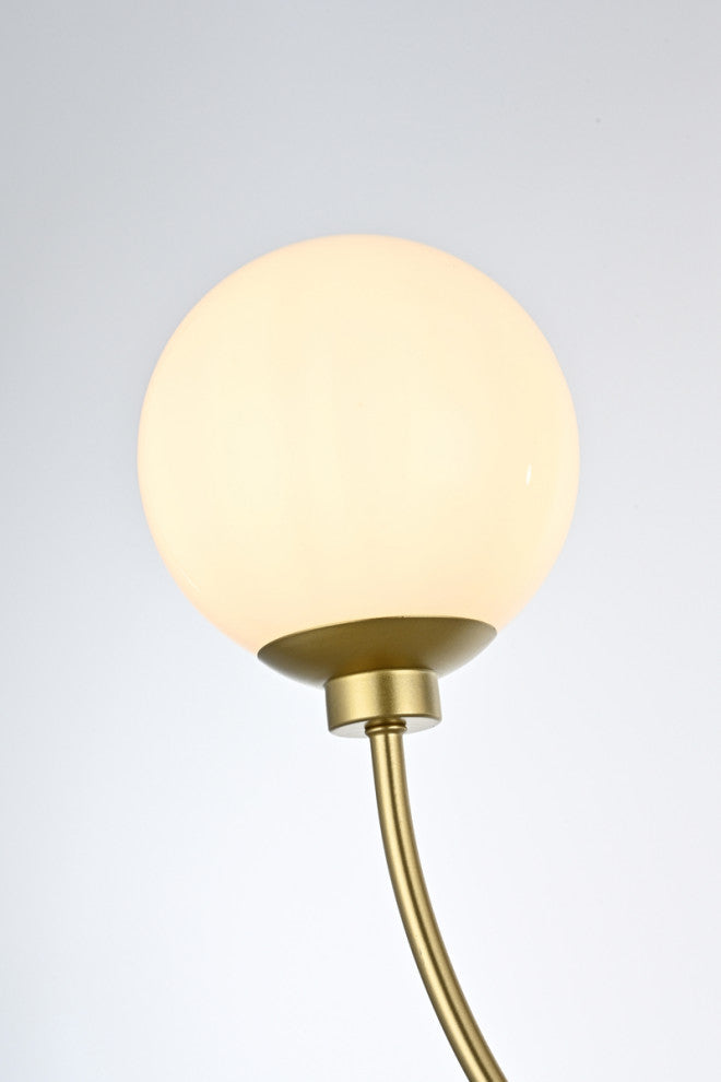 Living District Nyomi 36" Chandelier in Brass