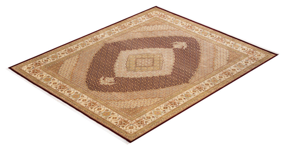 Mogul, One-of-a-Kind Hand-Knotted Area Rug Red, 8'2"x9'10"