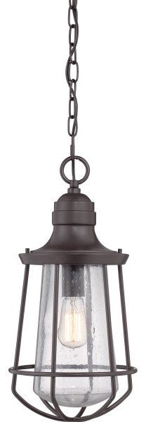 Quoizel MRE1909WT One Light Outdoor Hanging Lantern Marine Western Bronze