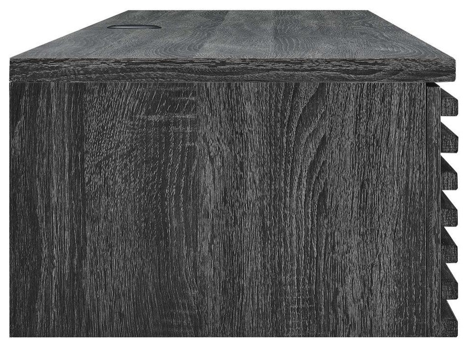 Render Wall Mount Wood Office Desk