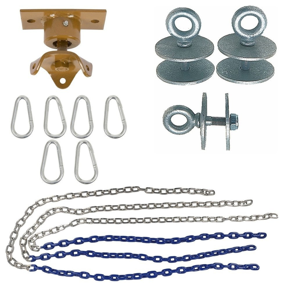 Swing Set Stuff Inc. Heavy Duty Tire Swivel Kit Blue