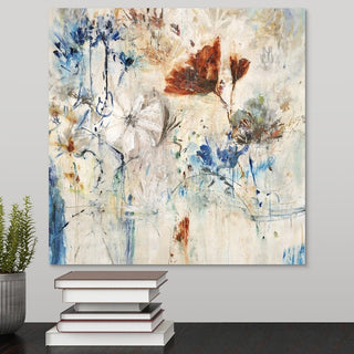 "Expecting Flowers" Wrapped Canvas Art Print, 16"x16"x1.5"