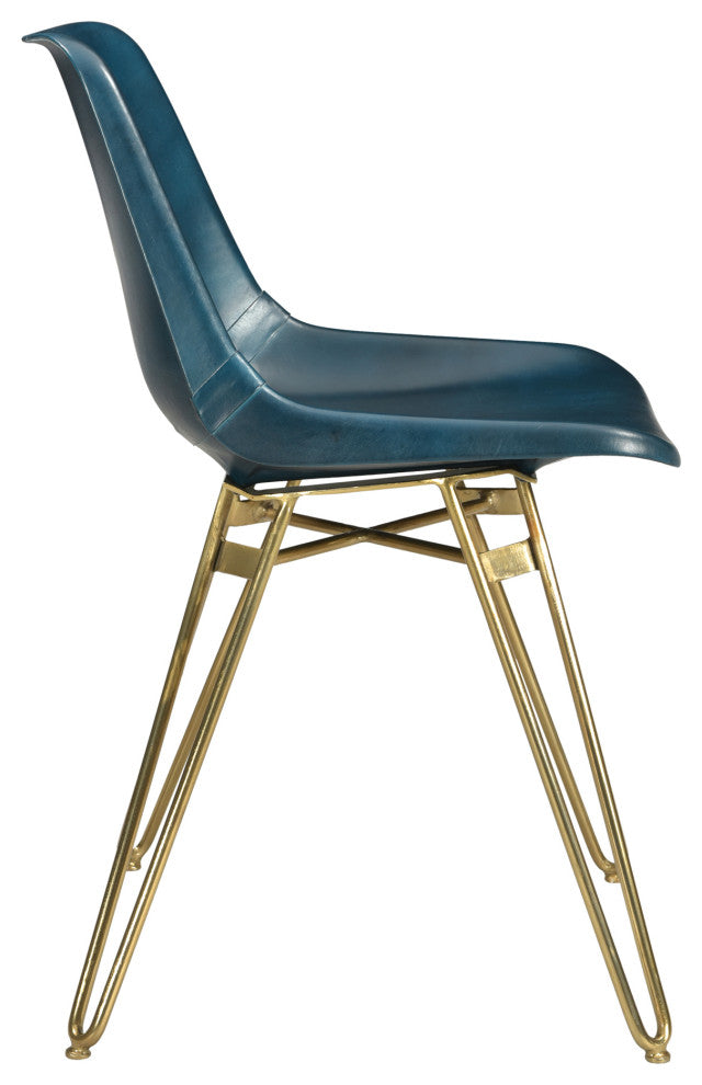 Retro Omni Dining Chair Blue - M2 - Blue