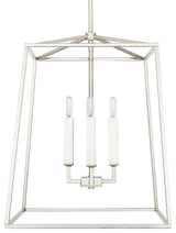 Capital Lighting 537642 Thea 4 Light 16"W Taper Candle Pendant - Polished