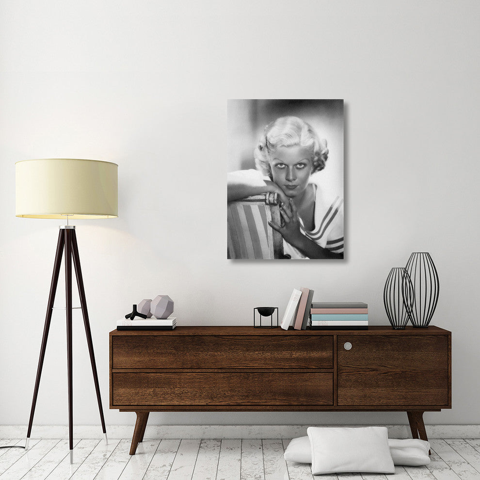 "Jean Harlow" Stretched Canvas Giclee by Hollywood Photo Archive, 29x40"