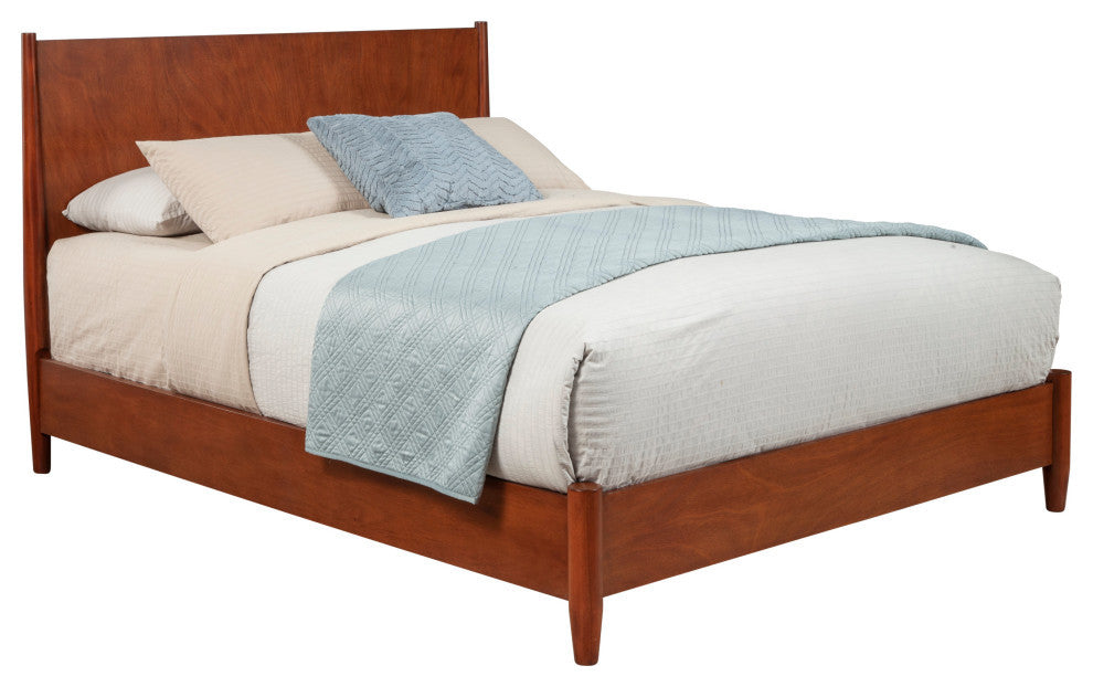 Flynn Queen Platform Bed, Acorn