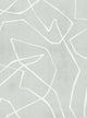 Entangled Lines Textured Look Background Peel and Stick Vinyl Wallpaper, Sage, 24"x108"